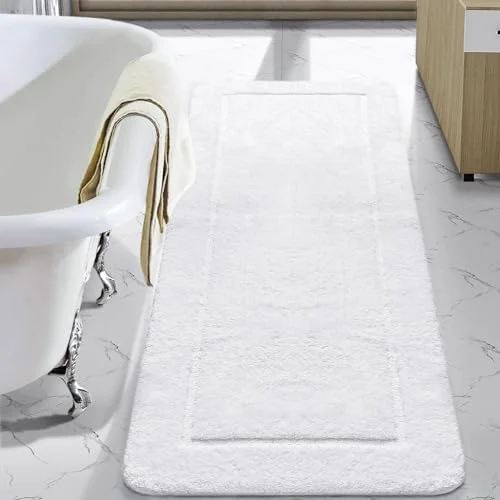 LOCHAS Luminous Bath Runner 24 × 60 in, White